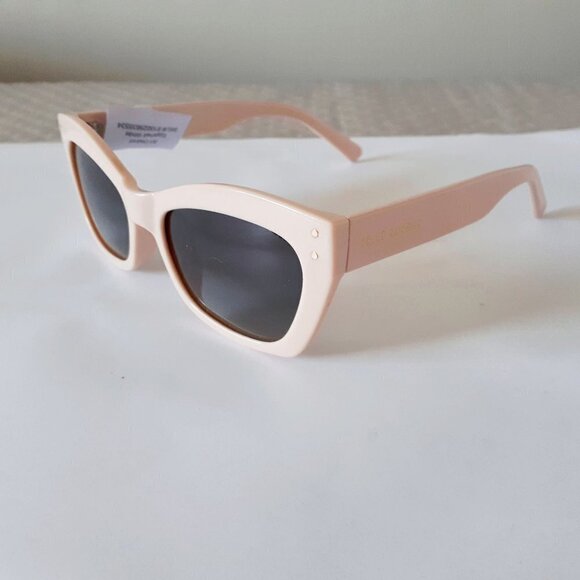 NWT Privé Revaux eggshell white cream light pink polarized sunglasses - Picture 13 of 15